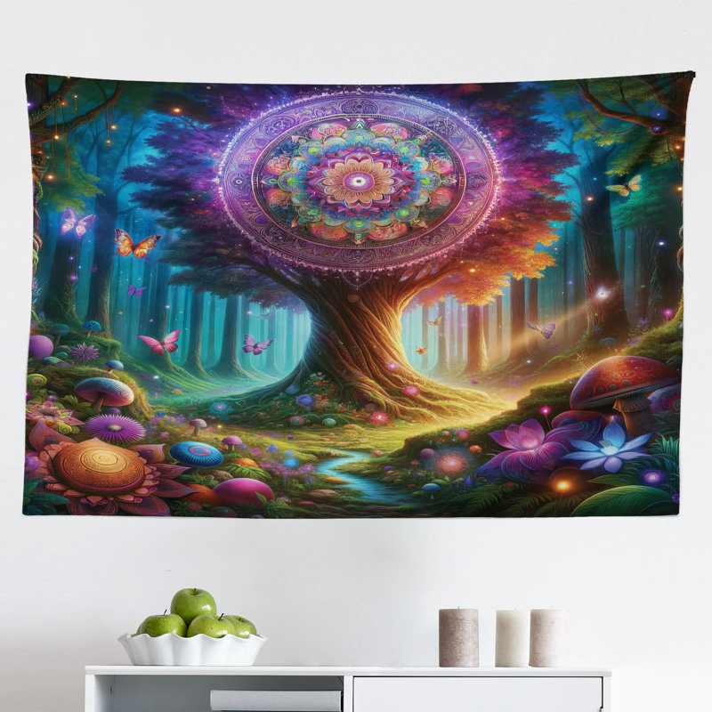 Tapisserie en microfibre, H 30 po x l 45 po