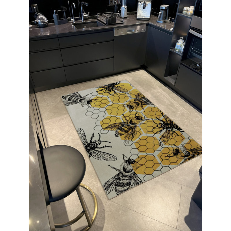 Tapis rectangulaire Asuna, Tapis de couloir 2 pi 8 po x 9 pi 11 po