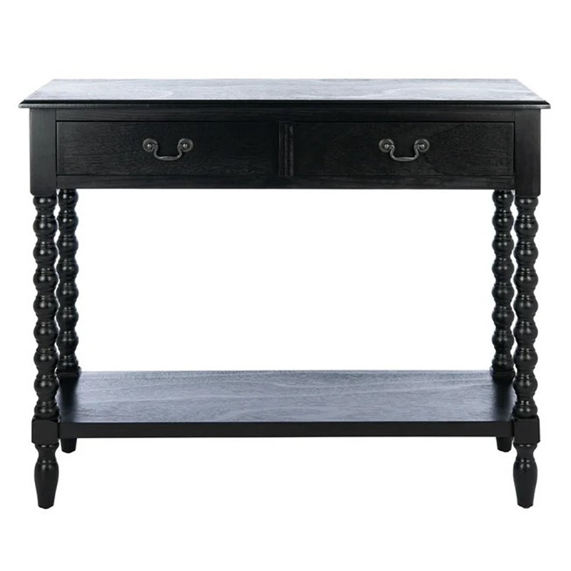 Toulonne 35.5'' Console Table, Black