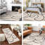 Floral Machine Tufted 80cm X 220cm Area Rug