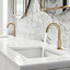 Fontana Tivoli Brushed Gold Touchless Automatic Sensor Hands Free Faucet