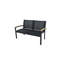 Tribeca Outdoor 6 - Piece Teak Aluminum Lounge Set-1685954589-1685954563