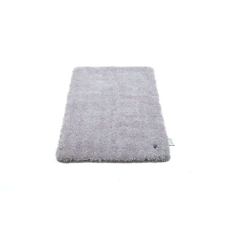 Rectangle Bath Rug, 60 x 100 cm, Grey