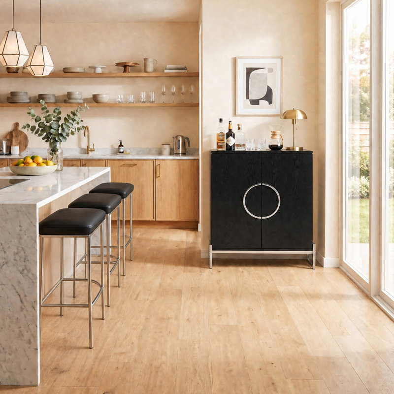 Amilliana 33.25'' Bar Cabinet