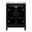 Meuble-lavabo luxueux avec lavabo en céramique et fabrication durable pour des salles de bain élégantes