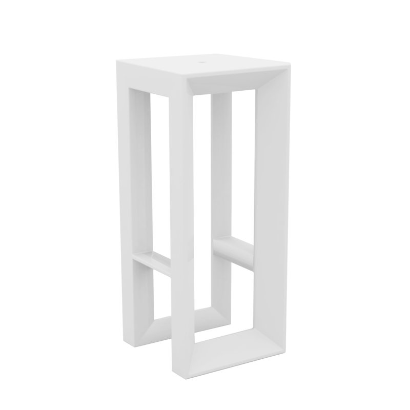 Tabouret de bar 28,25 po Frame, Blanc