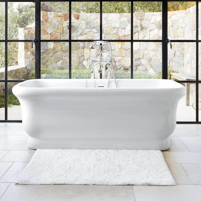 Brighton 67'' x 31.5'' Soaking Acrylic Bathtub