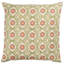 Mandala Motif Linen Print Cushion in Green-1775737857-1775737859