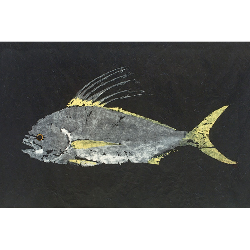 " Roosterfish " by Warren Sellers, 30" H x 45" W x 1.5" D