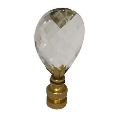 Fleuron diamant en cristal K9