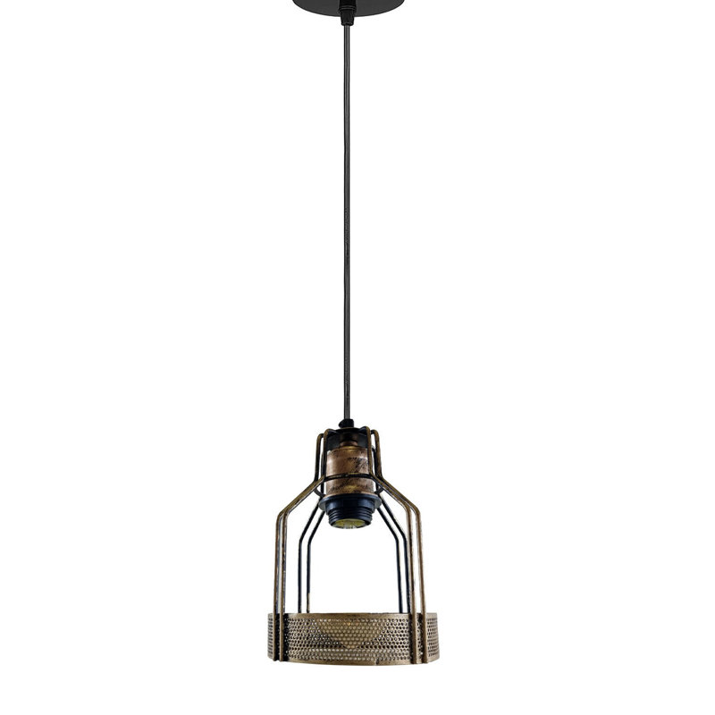 Kappa 1 - Light Brushed Coppera Pendant