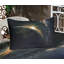 Drap-housse et coussin décoratif Ambesonne Galaxy, noir-106793067