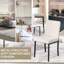 Chaise de salle à manger moderne avec pieds en métal-722332358-734609460