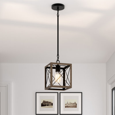 Altie 1 - Light Walnut Single Pendant