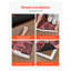 Ruban à tapis double face de qualité supérieure pour tapis - bande adhésive antidérapante très résistante (2 pouces x 30 verges)