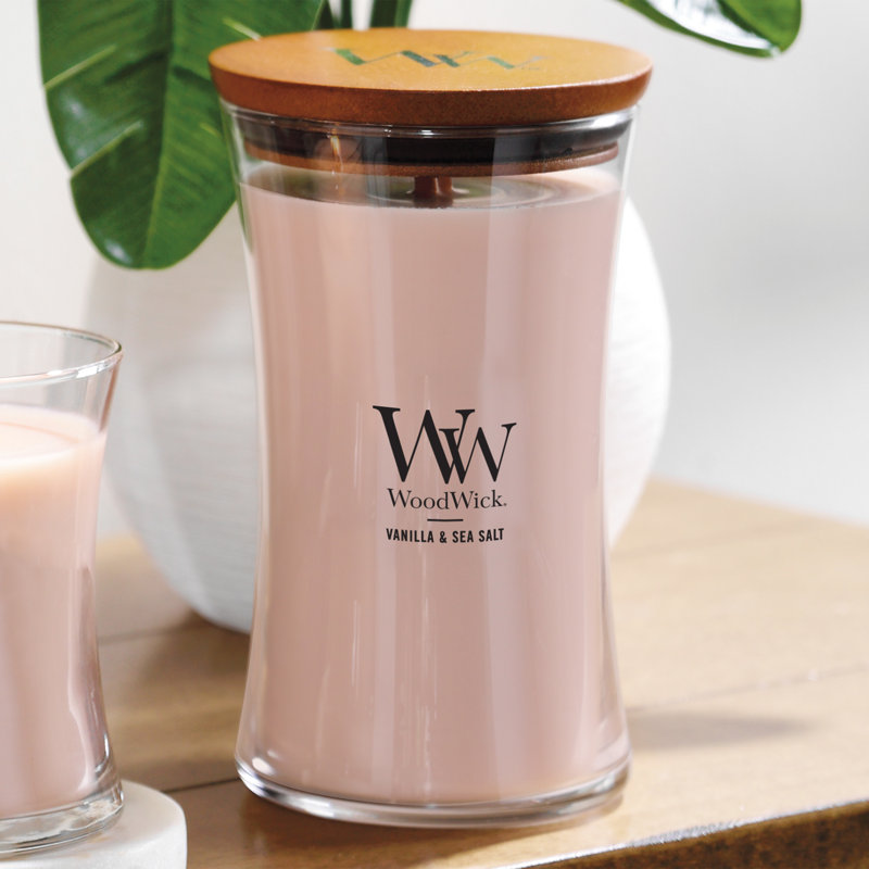  Vanilla Sea Salt Large Hourglass Candle