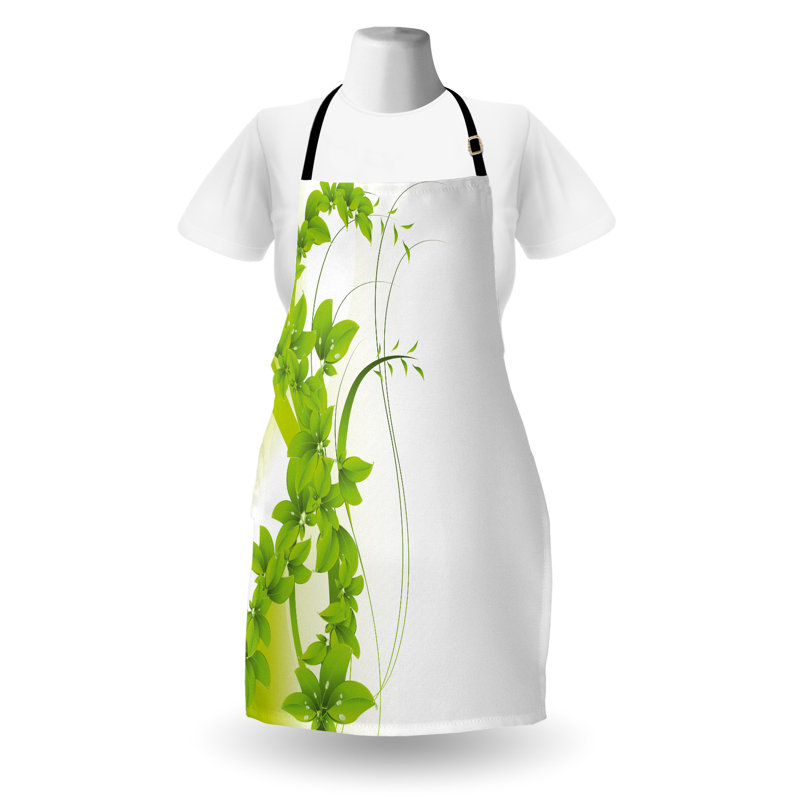 No Pattern Bib Apron