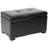 Alescia Faux Leather Upholstered Storage Bench-1661617082-1661617080