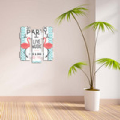 Portemanteaux mural bleu / rouge / blanc Bickleton