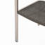 Ensemble de chaises d'extérieur avec cadres en aluminium, ensemble de 2 pièces