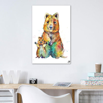 Art encadré pour enfants Qwazy Quokkas