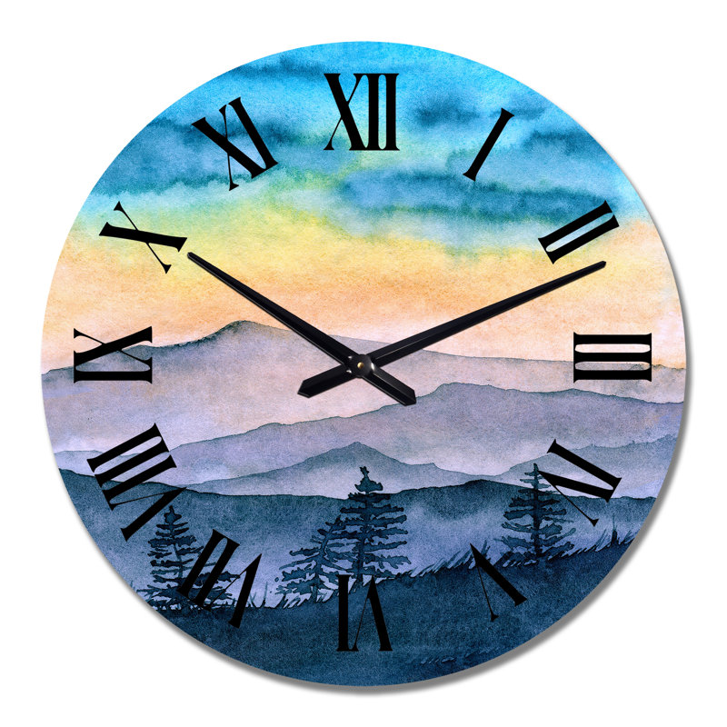 Horloge murale surdimensionnée, Grand