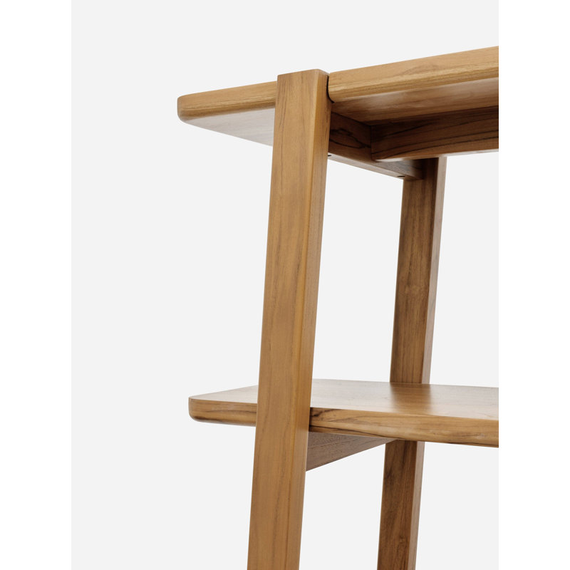 Apanas Ladder Bookcase, Natural