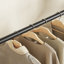 265cm W Wall Mounted Clothes Rack