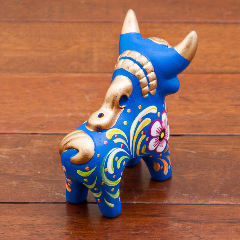 Figurine Oregon, Bleu