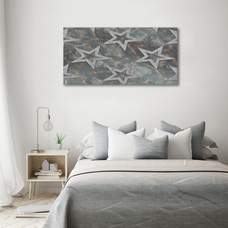 Stone Stars - Wrapped Canvas Print