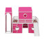 Lit mezzanine double avec tour-733530617