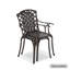 Fauteuil de patio Ethynn