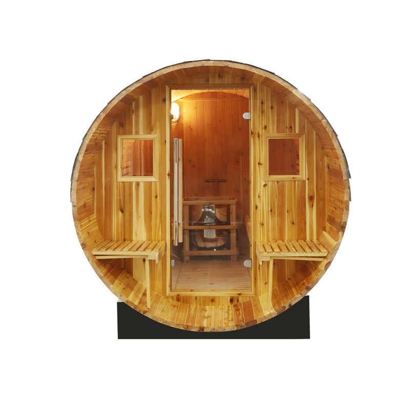 Oasis 2-4 Traditional Canopy Barrel Sauna