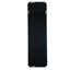 Miroir de porte rectangulaire moderne de 47 po x 14 po avec film incassable et cadre en aluminium antirouille, idéal pour un décor contemporain