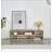 2 Pieces Cube TV Stand,Free Combination Gaming Entertainment Centre Media Stand,Open Storage Bookcase Shelf for Living Room,2 Shelf Bookcase L-Shaped TV Console Stand,with Dimensions of 47.2*12*13.4.-1805963562