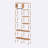 Soho Solid Beech Wood Wardrobe Rack, Open Clothing Rack with Hanging Space and Shelves-1406160494