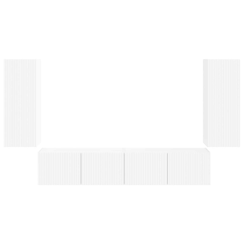 TV Stand for TVs up to 77", White