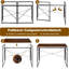 Abdisalan Rectangle 100cm L Training Table-1894021792