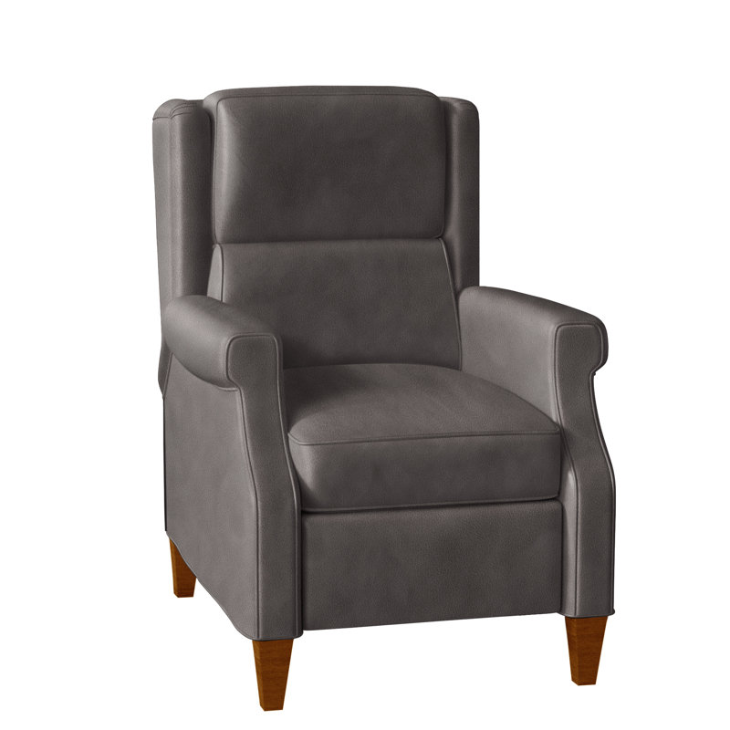 Gallaway Recliner, Outsider Raven Genuine Leather, New Classiques, Manual