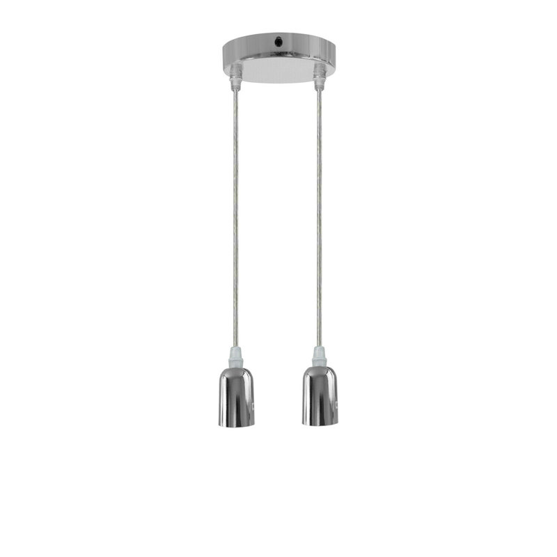 Juliane 2 - Light Chrome Single Pendant, No