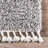Shields Modern Performance Shag Tasseled Gray Rug-128861774