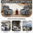 Power Lift Recliner Chair for Elderly with Heat, Massage, Cup Holders, USB Port & Side Pocket, Chenille Electric Sofa-698551177