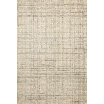 Polly Checkered Antique/Mist Area Rug