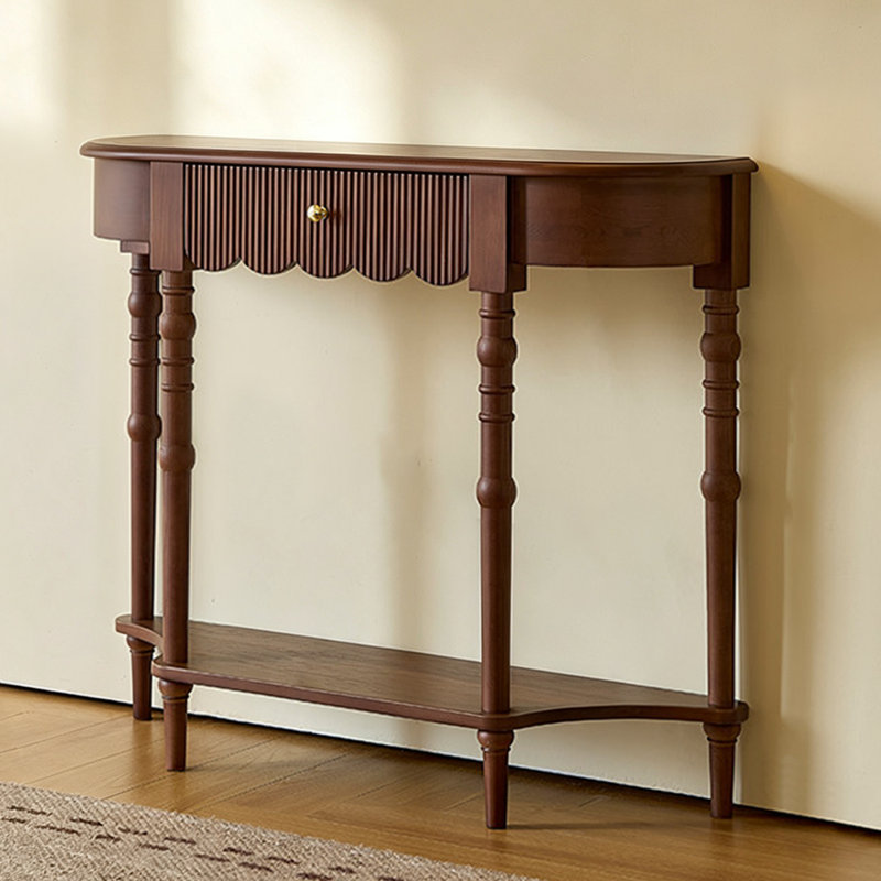 Console Retro, Brun noyer