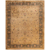 Overdyed One-of-a-Kind 8' 3" X 10' 5" Hand Knotted Area Rug