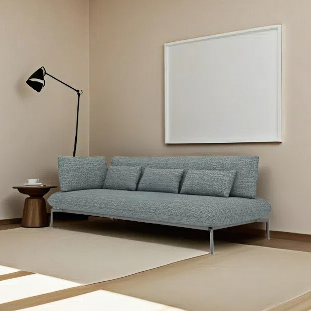 Chaise longue paresseuse unique, Orienté à gauche (vu de face)