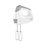 Batteur à main 6 vitesses Black and Decker - blanc