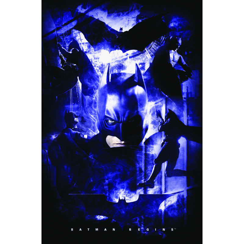 Impression sur papier batman-action