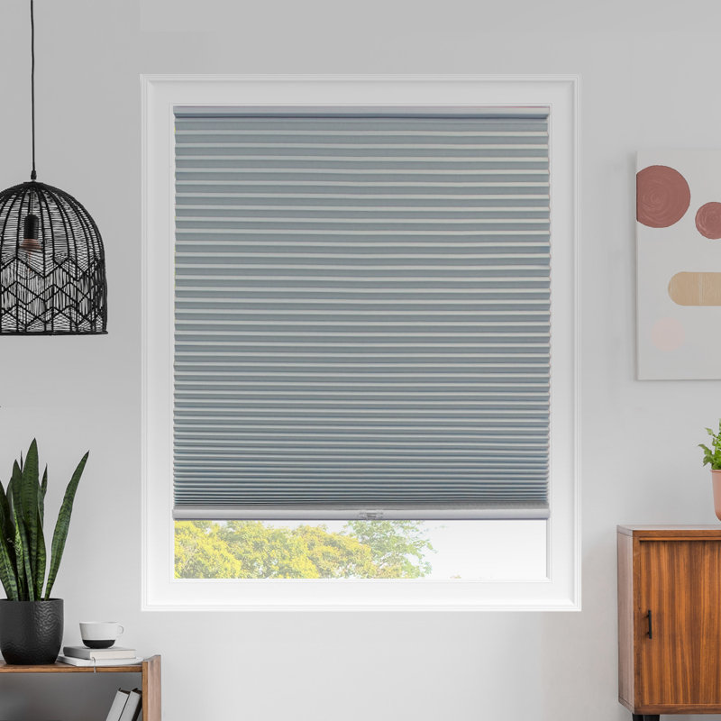 Montana Blackout Cellular Shade, 39.5"W x 48"L, White