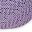 Pouf rond en coton Bordeaux, lavande-1963894426